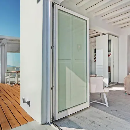 M11 - Mykos - Luxury Oasis In Kastro 别墅 Mykonos Town